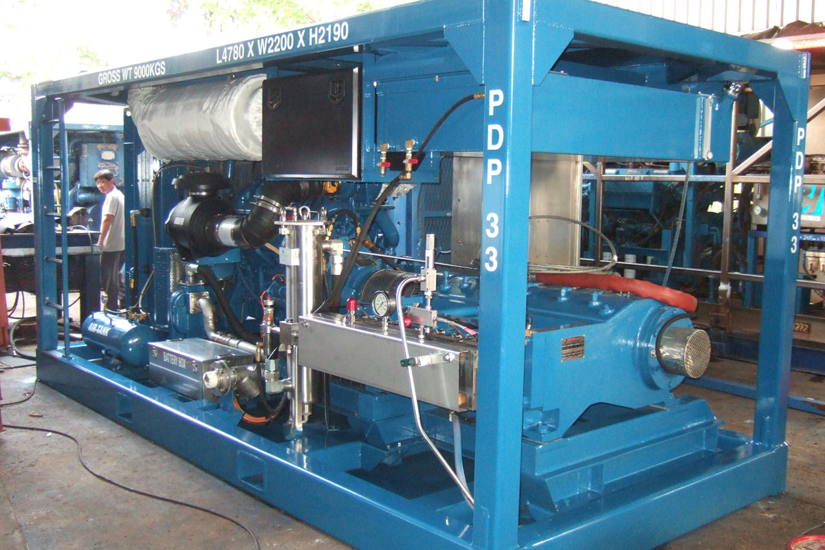 Water Blasting Unit